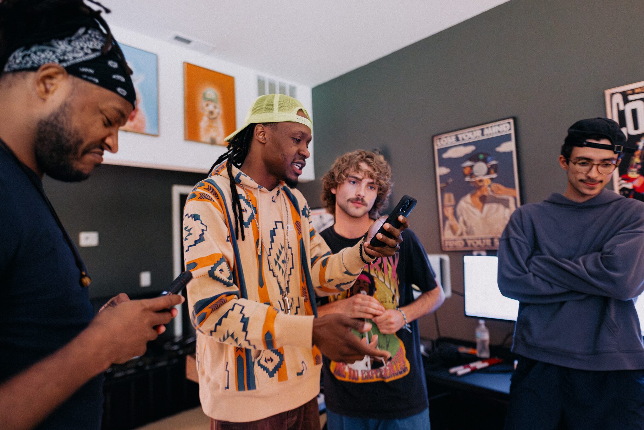 Song House writing session